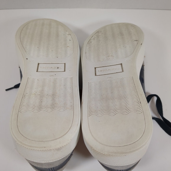 Untuckit Men's Navy And Gray Shoes , Size 8.5 - Picture 12 of 12